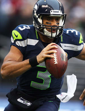 Russell Wilson has thrown 20 touchdowns this season, more than Andrew Luck and Robert Griffin III.